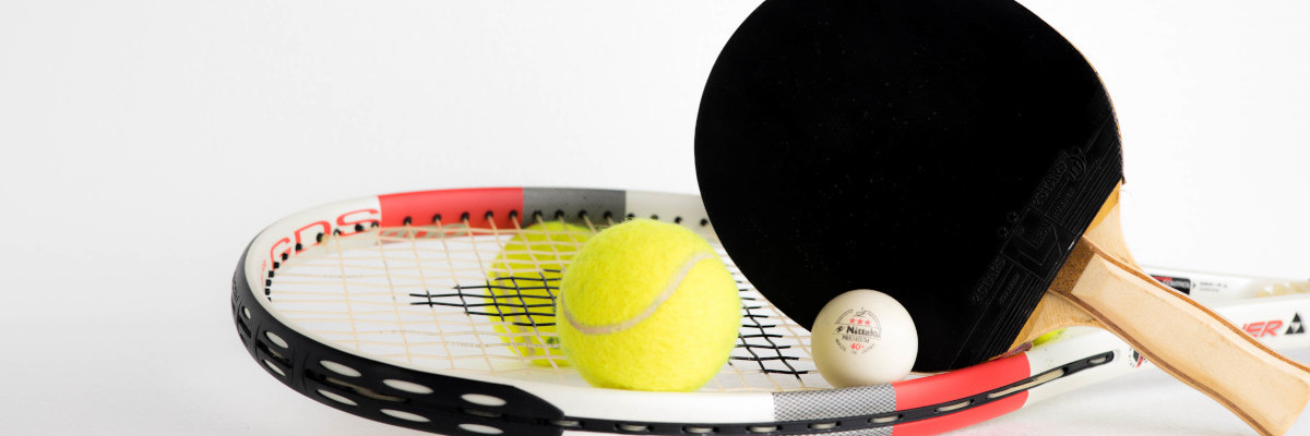 Tennis und Tischtennis